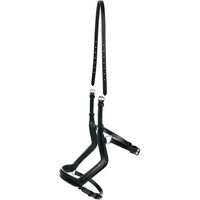 Produktbild von Reithalfter Modena Ledertrense Schwarz für Warmblut LPO-konform