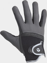 Reithandschuh Lia & Alfi Grau/Schwarz Größe XL – Bild 1 von 1