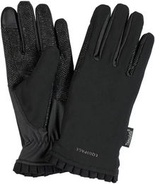 Produktbild von Reithandschuhe Damen Equipage Lucy Softshell Winter Schwarz XS