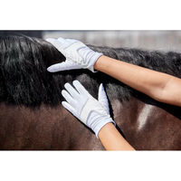 Produktbild von Reithandschuhe Equipage Karla für Damen aus Polyester in Weiß Größe L