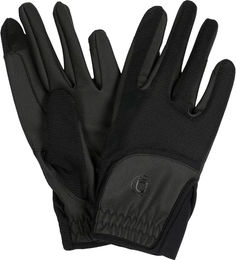 Produktbild von Reithandschuhe Equipage Kenji aus Kunstleder für Sommer und Unisex in Schwarz Größe L