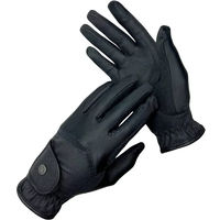 Produktbild von Reithandschuhe Horsenjoy Thalia Unisex aus Kunstleder Schwarz Größe M