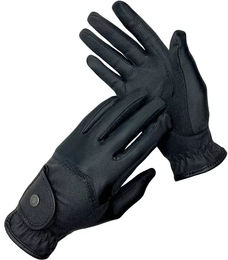 Produktbild von Reithandschuhe Horsenjoy Thalia Unisex aus Kunstleder Schwarz Größe XS