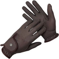 Produktbild von Reithandschuhe Horsenjoy Vera Unisex aus Kunstleder Braun Größe XS
