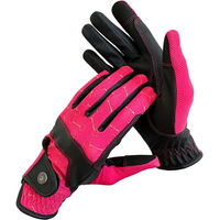 Produktbild von Reithandschuhe Horseyou Kids aus Polyamid in Schwarz oder Rosa Größe M