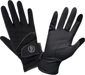 Produktbild von Reithandschuhe JD Attack Tina für Damen aus Polyester in Schwarz Größe L