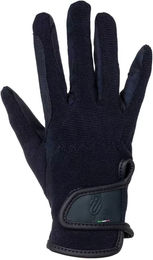 Produktbild von Reithandschuhe Umbria Equitazione Amara aus Kunstleder wasserabweisend Blau Unisex Größe M
