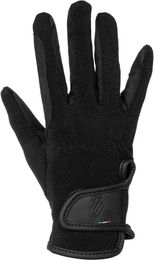 Produktbild von Reithandschuhe Umbria Equitazione Amara aus Kunstleder wasserabweisend Schwarz XS Unisex
