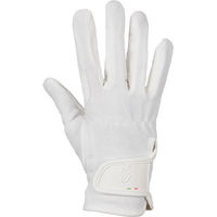 Produktbild von Reithandschuhe Umbria Equitazione Amara aus Leder weiß Unisex Größe M wasserabweisend