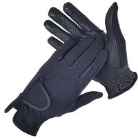 Produktbild von Reithandschuhe York Bianka Unisex Silikon Schwarz Größe L