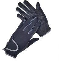 Produktbild von Reithandschuhe York Bianka Unisex Silikon Schwarz XS