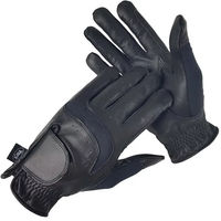 Produktbild von Reithandschuhe York Evy aus Leder Schwarz Unisex XS