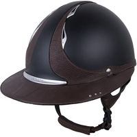 Produktbild von Reithelm Antarès Eclipse US für Damen mit Swarovski Kristallen aus Leder