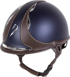Produktbild von Reithelm Antarès Galaxy Blau Leder Unisex Größe M