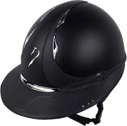 Produktbild von Reithelm Antarès Galaxy Eclipse Strass Schwarz Grösse S Unisex CE-zertifiziert