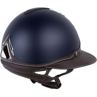 Produktbild von Reithelm Antarès Galaxy Eclipse Swarovski Blau Leder Unisex Grösse M