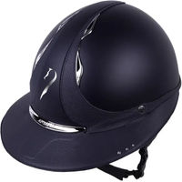 Produktbild von Reithelm Antarès Galaxy Eclipse Swarovski für Damen in Blau Schwarz Größe M