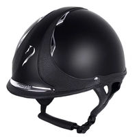 Produktbild von Reithelm Antarès Galaxy Leder Schwarz Unisex Größe S