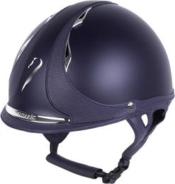 Produktbild von Reithelm Antarès Galaxy Leder Unisex Blau Lila Größe S