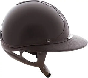 Produktbild von Reithelm Antarès Premium Eclipse aus Leder in Braun Grösse M Unisex