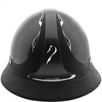 Produktbild von Reithelm Antarès Premium Eclipse aus Leder Unisex in Grau oder Schwarz Größe S