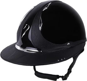 Produktbild von Reithelm Antarès Premium Eclipse Swarovski für Damen in Schwarz Größe S