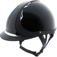 Produktbild von Reithelm Antarès Premium Tech aus Leder Schwarz Unisex Größe S