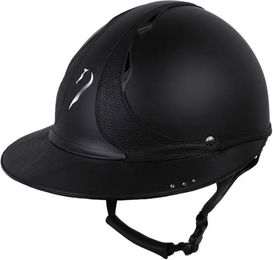 Produktbild von Reithelm Antarès Référence Eclipse Swarovski Schwarz Grösse M Unisex