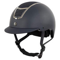 Produktbild von Reithelm BR Lambda Glitter Navy/Gunnmetal Größe 59/61
