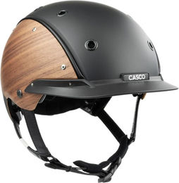 Reithelm Casco Champ Split Fumed Schwarz Holz 58-62 cm – Bild 1 von 1