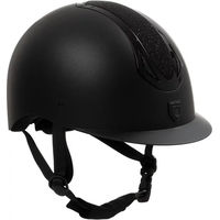 Produktbild von Reithelm Damen Equestro Azael Stone Schwarz Größe L