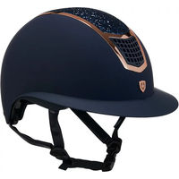 Produktbild von Reithelm Damen Equestro Eclipse Stone Blau Marine Größe L