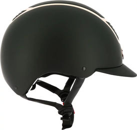 Produktbild von Reithelm Damen Equithème Airy aus Kunststoff in Rosa oder Schwarz Größe 59/61 cm CE-zertifiziert