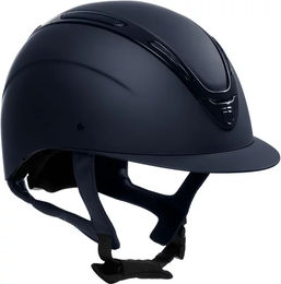Produktbild von Reithelm Equestro Apocalypse Unisex Blau aus Kunstleder Größe S