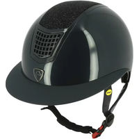 Produktbild von Reithelm Equithème Airy LM Unisex Schwarz Blau CE TÜV 59/61 cm