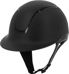 Produktbild von Reithelm Equithème Soazy Unisex Schwarz Größe M aus Kunststoff