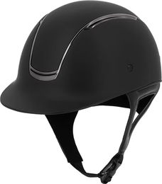 Produktbild von Reithelm Equithème Soazy Unisex Schwarz Silber Kunststoff Größe S