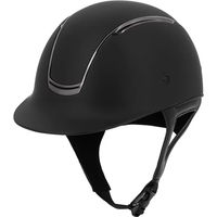 Produktbild von Reithelm Equithème Soazy Unisex Schwarz Silber Kunststoff Größe S