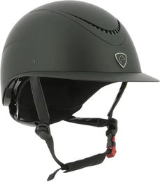 Produktbild von Reithelm Equithème Wings Schwarz Unisex S/M (52/54 cm) aus Kunststoff mit CE und TÜV Zertifizierung