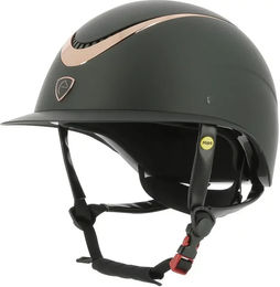 Produktbild von Reithelm Equithème Wings Unisex in Schwarz oder Rosa Größe M aus Kunststoff mit CE und TÜV Zertifizierung