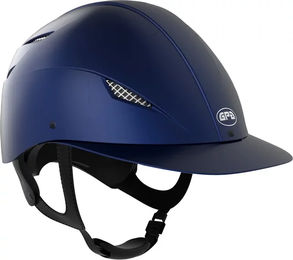 Produktbild von Reithelm GPA Easy Evo Hybride Mat Blau 54 cm