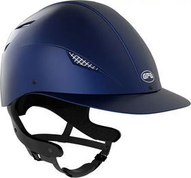 Produktbild von Reithelm GPA Easy Evo TLS Shiny Blau 54 cm