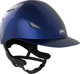 Produktbild von Reithelm GPA Easy Evo TLS Shiny Blau Kunstharz Unisex 58 cm