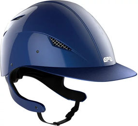 Produktbild von Reithelm GPA Easy Evo TLS Shiny Blau Unisex 55 cm