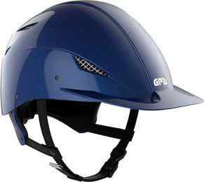Produktbild von Reithelm GPA Easy Speed Air Hybrid Shiny Blau 54 cm Unisex