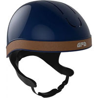 Produktbild von Reithelm GPA Global Jock Up TLS Shiny Blau Unisex 59+ cm