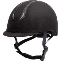 Produktbild von Reithelm Harry's Horse Pro F1 Micro Suede Unisex Schwarz Größe S