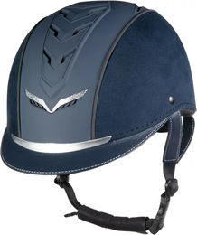 Reithelm HKM Elegance Unisex Blau aus Kunstleder Größe S/M (49/52 cm) – Bild 1 von 1