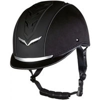 Produktbild von Reithelm HKM Elegance Unisex Schwarz Kunstleder Größe S/M