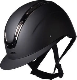 Reithelm HKM Kaida Unisex Schwarz Silber nach EN 1384:2023 – Bild 1 von 2